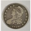 Image 1 : 1829  Bust half $