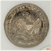 Image 3 : 1858O  Seated Liberty half $
