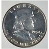 Image 1 : 1954 FRANKLIN HALF DOLLAR PROOF 67 CHERRY!