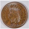 1894 INDIAN ONE CENT MS65 BROWN GEM