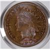 Image 1 : 1902 INDIAN ONE CENT MS65 R+B