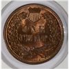 Image 2 : 1891 INDIAN ONE CENT MS66 R+B SUPERB!