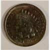 Image 1 : 1895 INDIAN ONE CENT MS 63 R+B