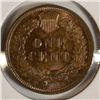 Image 2 : 1907 INDIAN ONE CENT MS64 R+B