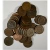 Image 1 : ( 50 ) INDIAN HEAD CENTS, MIXED DATES WITH FULL RIM AND STRONG DATES