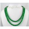 Image 1 : 765.00ctw Natural Jade Round Handmade Necklace
