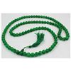 Image 2 : 765.00ctw Natural Jade Round Handmade Necklace