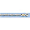 Image 2 : Pure Gold 16" 14k Singapore Gold-Yellow 1.5mm Chain