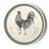 Image 1 : Australian Lunar Silver 1 oz Silver 2005 Rooster