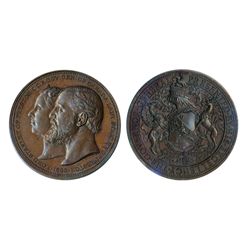 GOVERNOR GENERAL OF CANADA. Lord Stanley. (1888- 1893. 1888. 51mm. Clowery-105. Bronze. Unc.