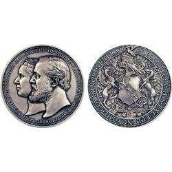 GOVERNOR GENERAL OF CANADA. Lord Stanley. (1888-1893). 1888. 51nn. Clowery-105. Silver. AU. The most