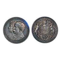 GOVERNOR GENERAL OF CANADA. The Earl of Minto. (1898-1904). 1898. 51mm. Clowery-108. Silver. EF. Edg