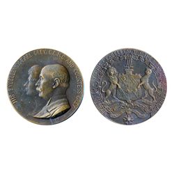 GOVERNOR GENERAL OF CANADA. The Earl Gray. (1904- 1911). 51mm. Clowery-109. Bronze. AU.