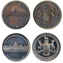 LIEUTENANT-GOVERNOR OF CANADA. British Columbia. Hon. E. Dewdney. (1892-1897). Clowery-44. White met