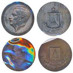 LIEUTENANT-GOVERNOR OF CANADA. Quebec. Hon. E.L. Patenaude. 1934. 73mm. Clowery-14. Bronze. Hon. Gas