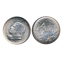 Fifty Cents. Cleveland Commemorative. 1936. PCGS graded Mint State-64. Hints of light yellow toning.