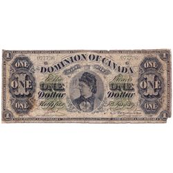 $1.00. June 1, 1878. DC-8h. Payable at Halifax. No. 077736/B. Payable at Halifax. PMG graded VG-10 n