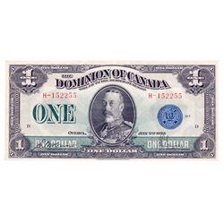 $1.00. July, 1923. DC-25c. No. H-152255/D. Blue Seal. PCGS graded Extra Fine-40. PPQ.