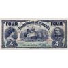 Image 1 : $4.00. Jan. 2, 1902. DC-17b. No. 132727/D. ‘FOUR’s”. PMG graded Very Fine-20. A scarce high grade ex