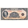 Image 1 : $5.00. 1935 Issue. BC-6. French Text. No. F034923/D. PCGS graded About New-50. Bright, crisp and vib