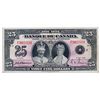 Image 1 : $25.00. 1935 Issue. BC-12. French Text. No. F002331/D. PMG graded Very Fine-30. A rare and popular F