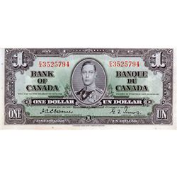 $1.00. 1937 Issue. BC-21a. No. E/A3525794. Osborne. PCGS Choice AU-55.