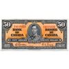 Image 1 : $50.00. 1937 Issue. BC-26b. Gordon-Towers. No. B/H4118222. Extra Fine.