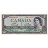 Image 1 : $1.00. 1954 Issue. BC-29bA. No. A/A0016615. Beattie-Coyne. ‘Devil’s Face. A rare replacement note. C