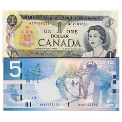ERROR NOTES. $1.00. 1973 Issue. BC-46a. No. NF9149531. A minor cutting error. $5.00. 2010 Issue. BC-