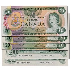 $20.00. 1979 Issue. BC-54a. Lawson-Bouey. No. 50185796417. BCS graded Choice Unc-62; No. 50052013406