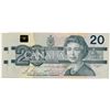 Image 1 : $20.00. 1991 Issue. BC-58b-ii. No. EVB5498369 & EVB5498378. Bonin-Thiessen. No Back Plate Number. Bo
