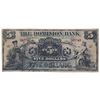 Image 1 : THE DOMINION BANK. $5.00. July 3, 1905. CH-220-16-06C. No. 263748/A. A contemporary counterfeit. Unl