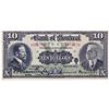 Image 1 : THE BANK OF MONTREAL. $10.00. Nov. 3, 1914. CH-505- 54-08. No. 1651778/A. PMG graded Very Fine-30. E