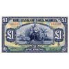 Image 1 : THE BANK OF NOVA SCOTIA, Kingston, Jamaica. One Pound. January 2, 1930. CH-550-38-04-02. No. 103598.
