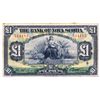 Image 1 : THE BANK OF NOVA SCOTIA, Kingston, Jamaica. One Pound. January 2, 1930. CH-550-38-04-04. No. 544183.