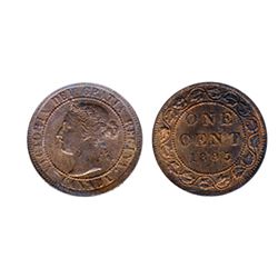 1895. ICCS Mint State-64. Red-Brown. 40% even red lustre.