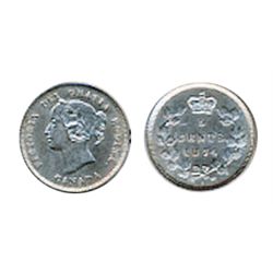 1874-H. Crosslet 4. ICCS AU-50. Brilliant.