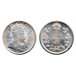 1910. Pointed Leaves. ICCS Mint State-65. Brilliant and lustrous.