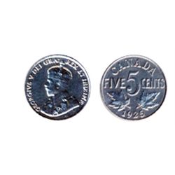 1925. AU-50. Brilliant.