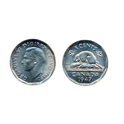 1947 Dot. PCGS Mint State-66. Full original lustre. A very flashy Gem.