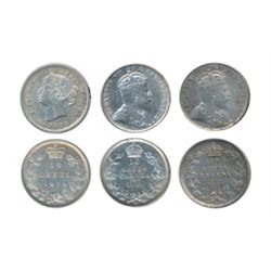 1870. Narrow O. 1903-H. 1908. All ICCS Extra Fine-45. Lot of three (3) coins.