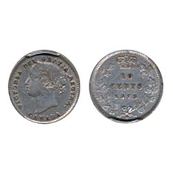 1875-H. PCGS graded Extra Fine-45. West struck with good lustre. Another attractive ‘key’ date.