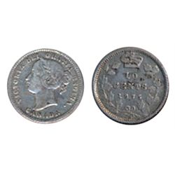 1875-H. Fine-12. Lightly toned.