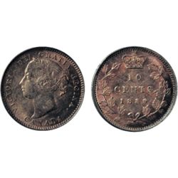 1889. PCGS graded Mint State-63. A sublime and appealing example of a ‘key’ date, with full lustre a