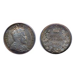 1902. PCGS graded Mint State-64. Attractive russet shades.