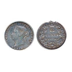 1875-H. Fine-15. Planchet issue and lightly cleaned. Strong reverse strike.