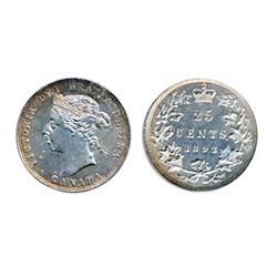 1892. ICCS Mint State-63. A sharply struck example.