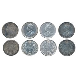 1892, 1911, 1913, 1914. All four (4) coins are ICCS Extra Fine-40.