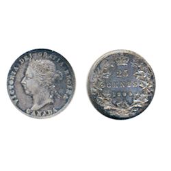 1900. NGC graded AU-55. A high grade example with even, medium heavy toning.