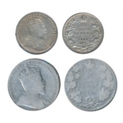 1905. ICCS Very Fine-20; 50 CENTS. 1905. ICCS AG-3. Both lightly toned.